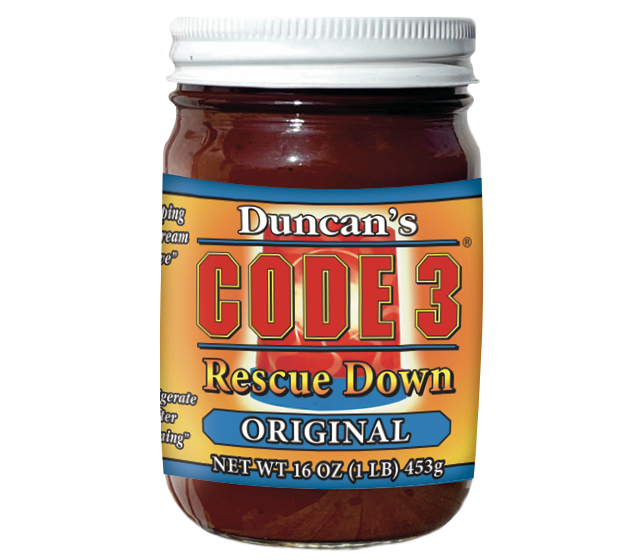 Duncan's Code 3 Diabetic Rescue BBQ Sauce - Original